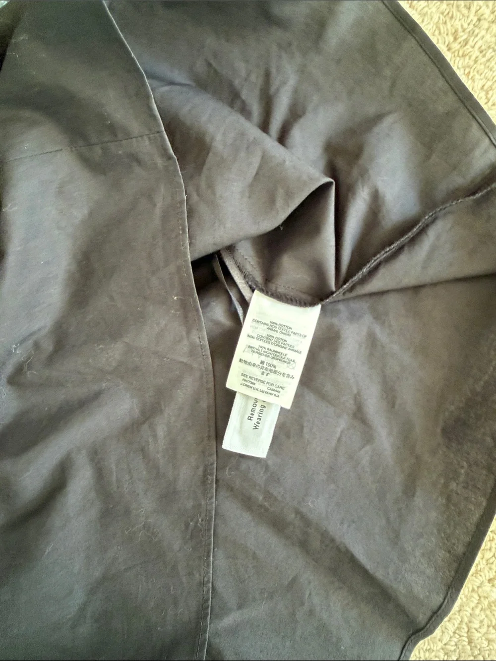 J. Crew Black Off-Shoulder Tie-Neck Blouse